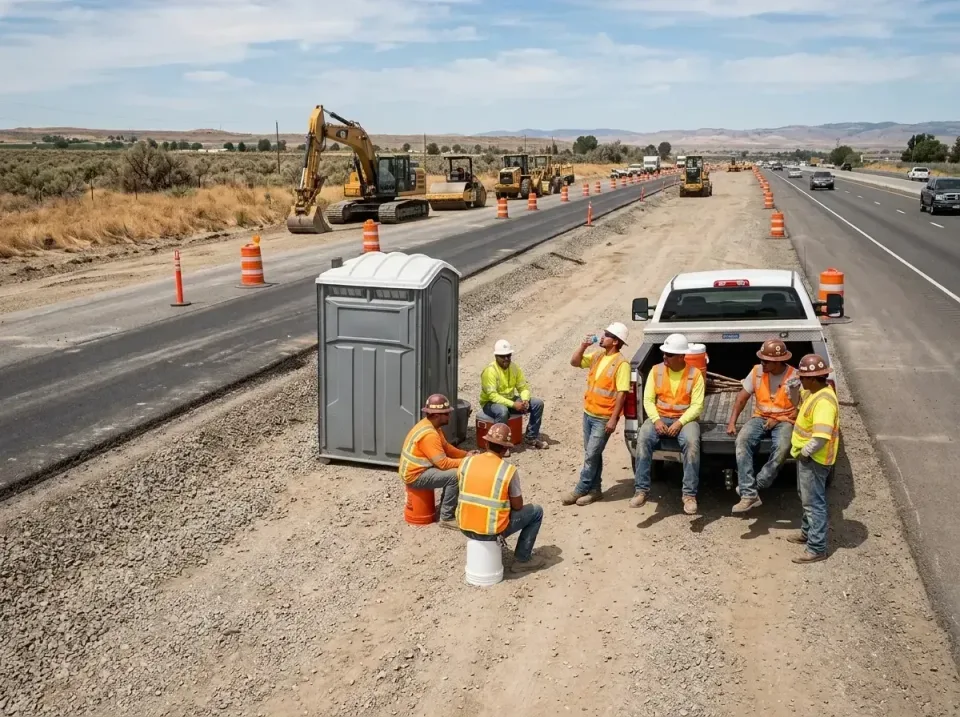 highway-road-construction-crew-007 — frequently asked questions, Porta Potty and Restroom Rentals in Poplarville, MS
